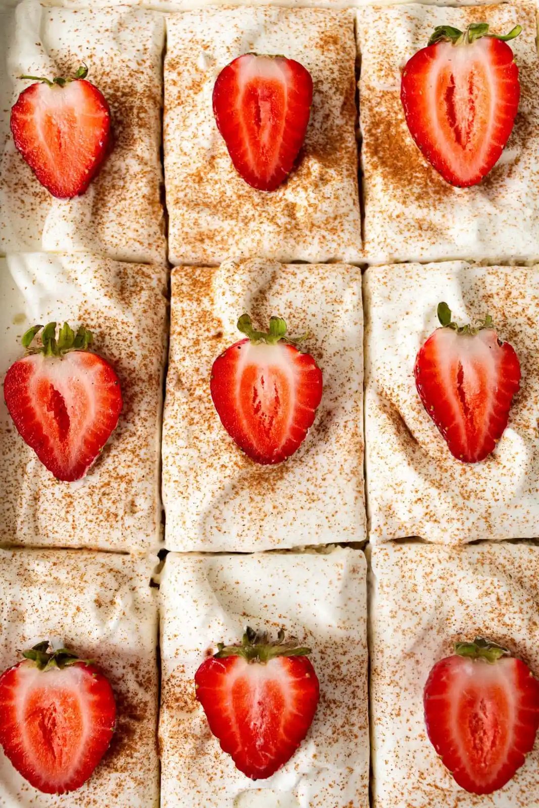 Tres Leches Cake. A classic Mexican dessert made with a vanilla sponge cake soaked with three kinds of milk -- heavy cream, evaporated milk and sweetened condensed milk and topped with fresh sweetened whipped cream. An authentic Mexican dessert recipe!