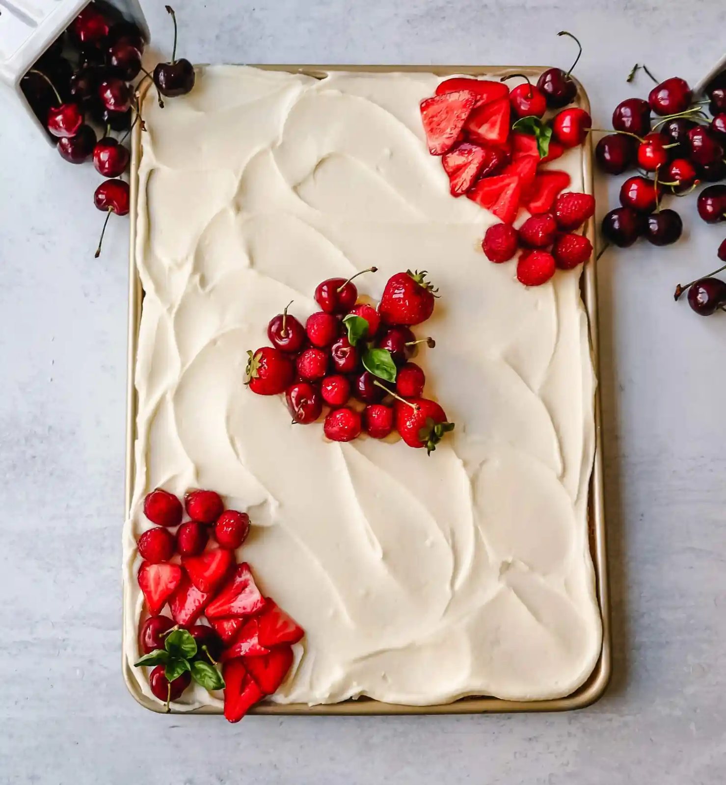 Vanilla White Texas Sheet Cake