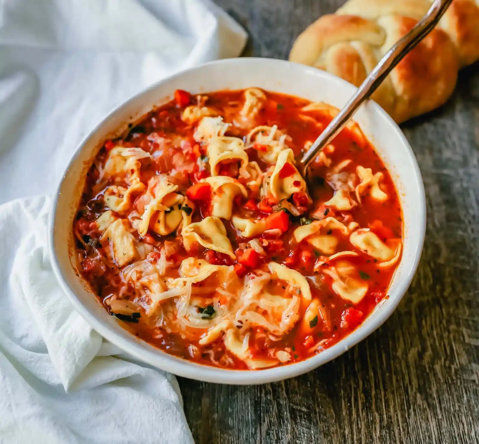 Vegetable Tortellini Soup
