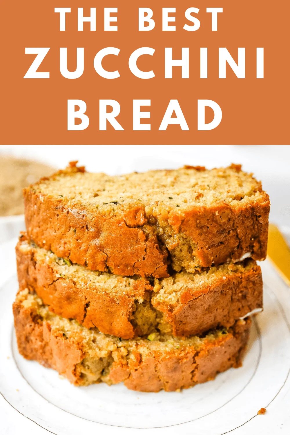 Zucchini Bread. This moist, sweet zucchini bread with a touch of spice is the best zucchini bread recipe out there! www.modernhoney.com #zucchinibread #zucchini #quickbread #bread