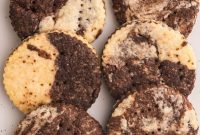 Marbled Chocolate Shortbread Delights