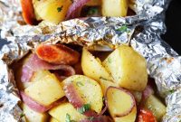 Hearty Sausage and Potato Foil Meals