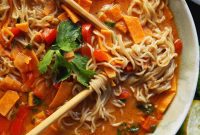 Creamy Thai Coconut Vegetable Soup