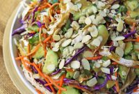 Thai Peanut Chicken Crunch Salad