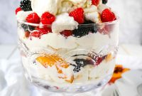 Sweet Peach and Berry Ambrosia