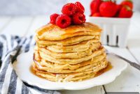 Golden Cottage Cheese Griddlecakes