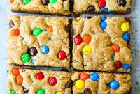 M&M Magic Bars