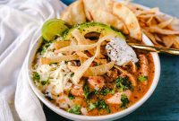 Creamy Slow Cooker Chicken Tortilla Soup