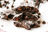 Fudgy Chocolate Crinkle Delights