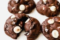 Artisan Dark and White Chocolate Chip Cookies