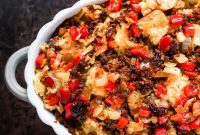 Spicy Chorizo & Cornbread Bake