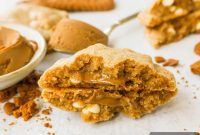 Golden Biscoff White Chocolate Chip Cookies