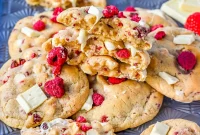 Luscious White Chocolate Raspberry Delights