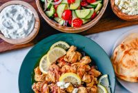 Homemade Oven Chicken Shawarma
