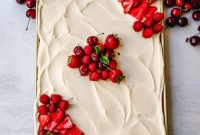Southern Charm Vanilla Sheet Cake