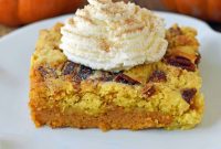 Praline Pumpkin Butter Bliss Cake