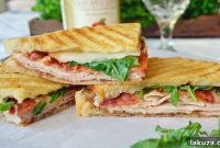 Sweet Fig Turkey Bacon Panini