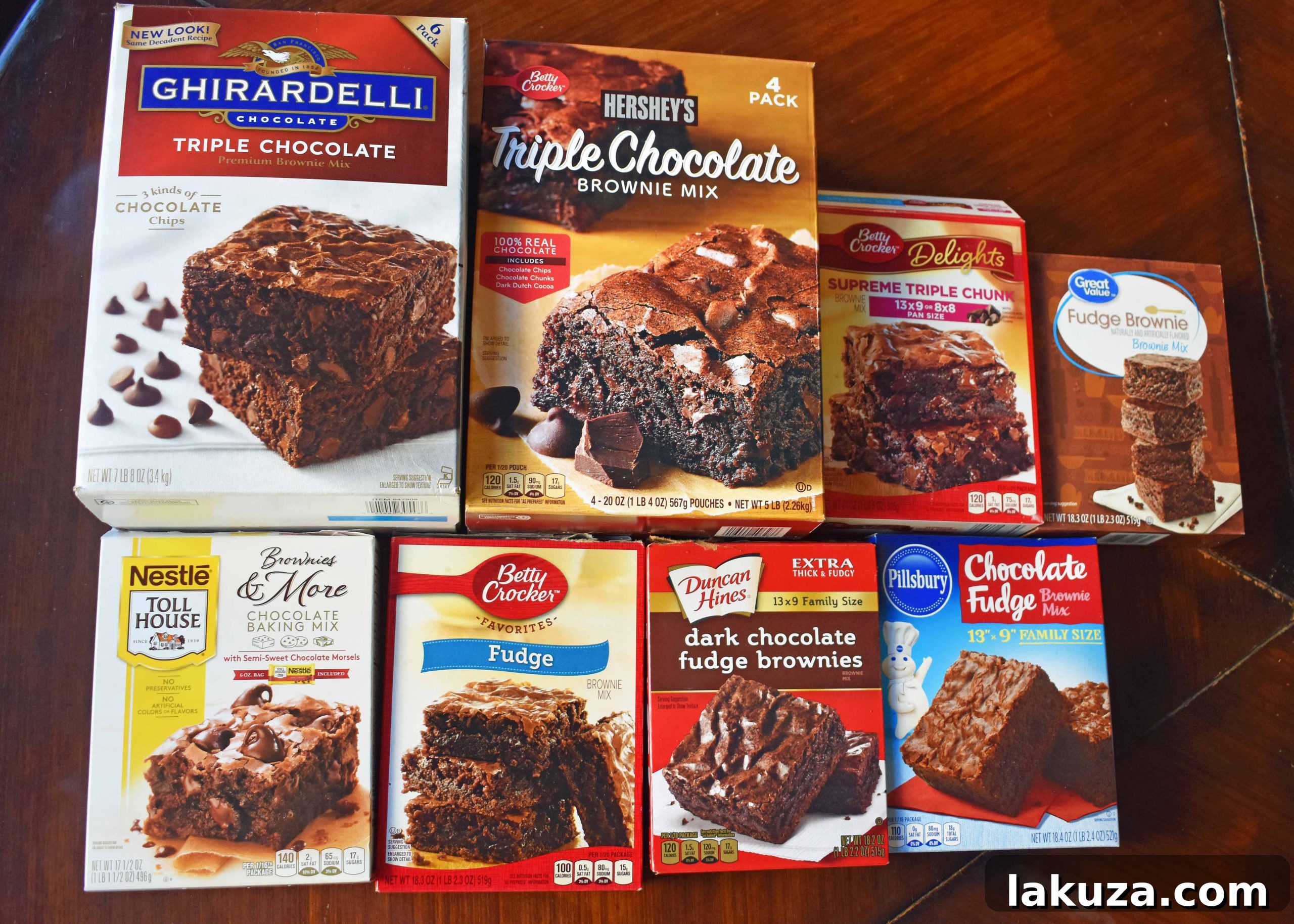 Decadent and Easy Ranking the Top Brownie Mixes 8 Contenders for the best boxed brownie mix taste test