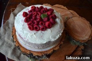 Chantilly Cream Raspberry Cake Recipe, Modern Honey Desserts