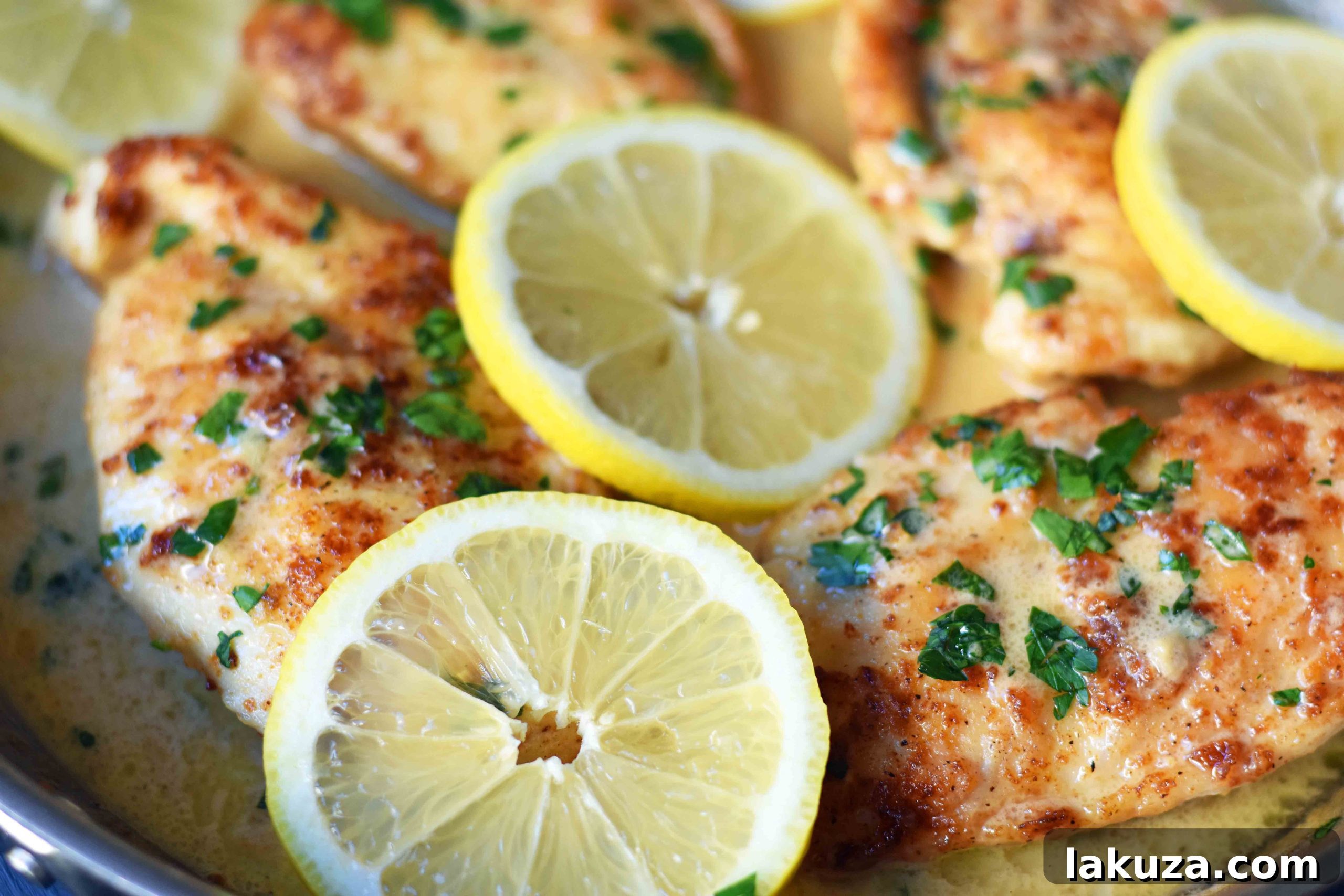 Zesty Skillet Chicken with Lemon Butter 5 A vibrant display of various chicken dishes and ingredients, inspiring culinary exploration beyond the skillet.