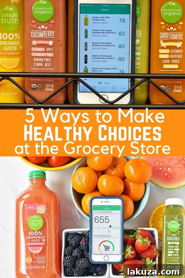 How to Make Healthy Choices at the Grocery Store. How to find healthy alternatives while grocery shopping. Ways to make healthy choices while grocery shopping. www.modernhoney.com