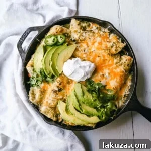 Zesty Sweet Potato and Black Bean Enchiladas 11 Sweet Potato Black Bean Enchiladas with Salsa Verde. Black beans, sweet potatoes, and roasted poblano chilies rolled into corn tortillas and topped with salsa verde and Mexican cheeses.