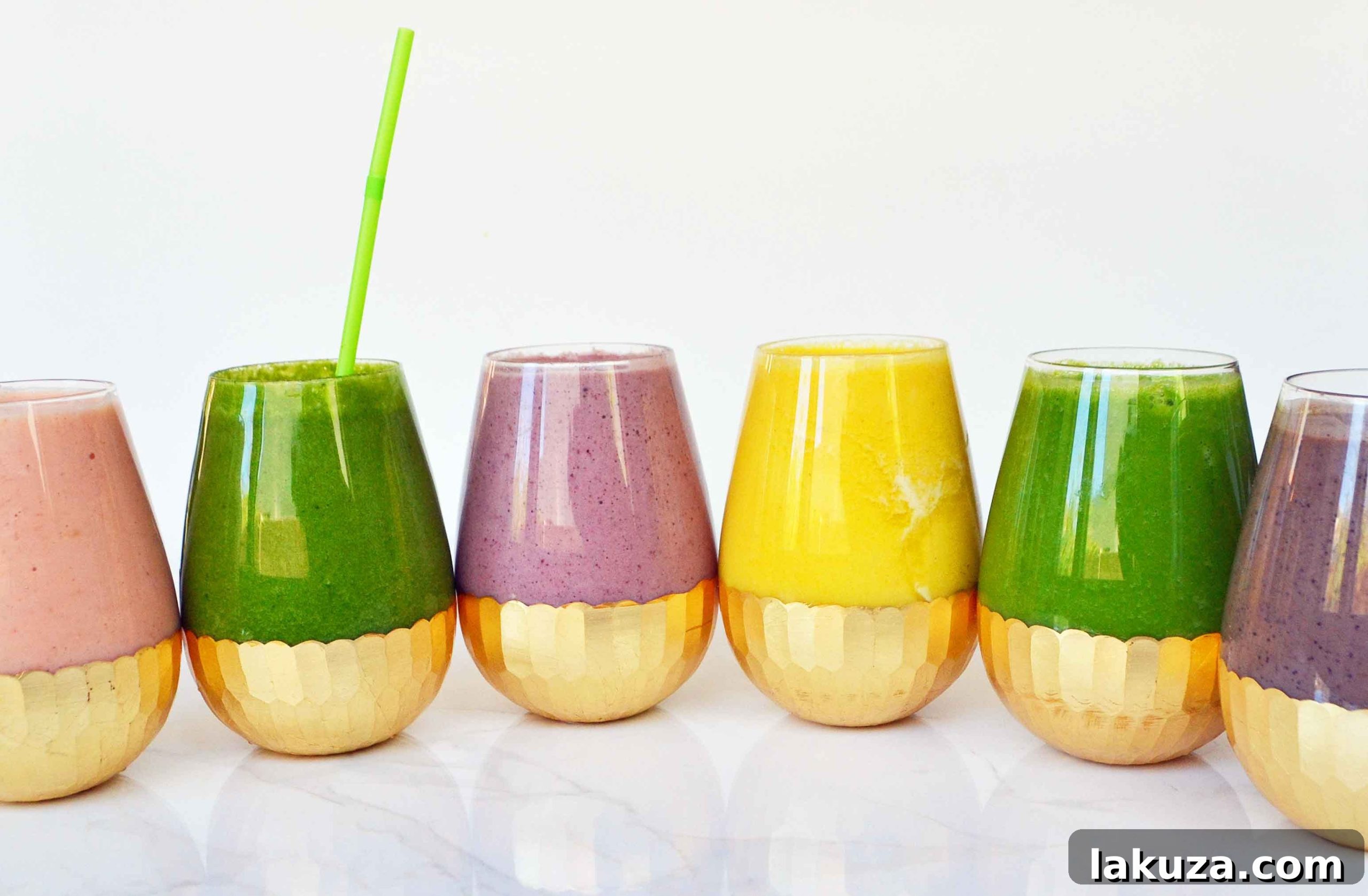 6 Healthy Superfood Smoothie Recipes by Modern Honey. Healthy and delicious!