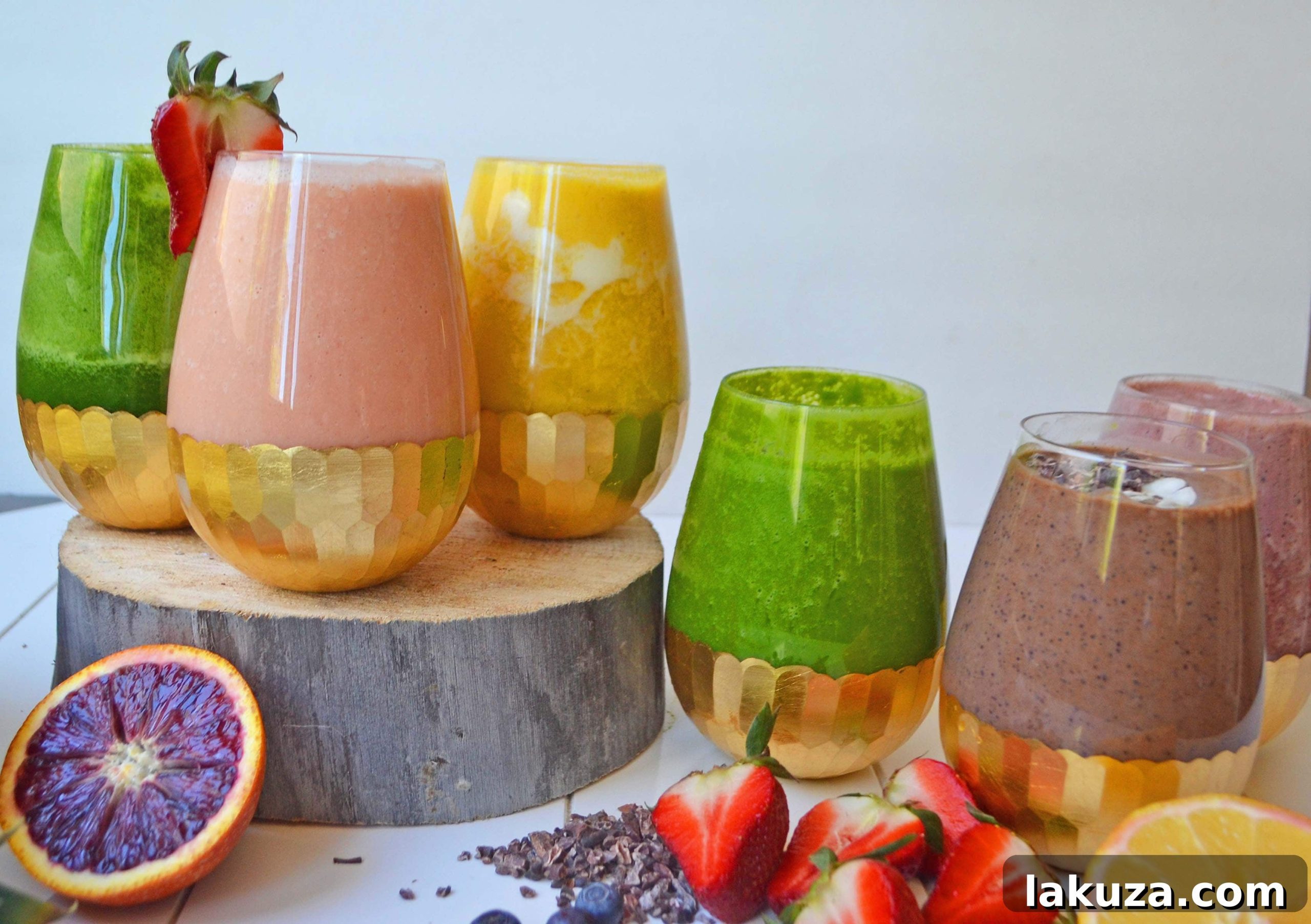 6 Superfood Healthy Smoothies by Modern Honey - www.modernhoney.com