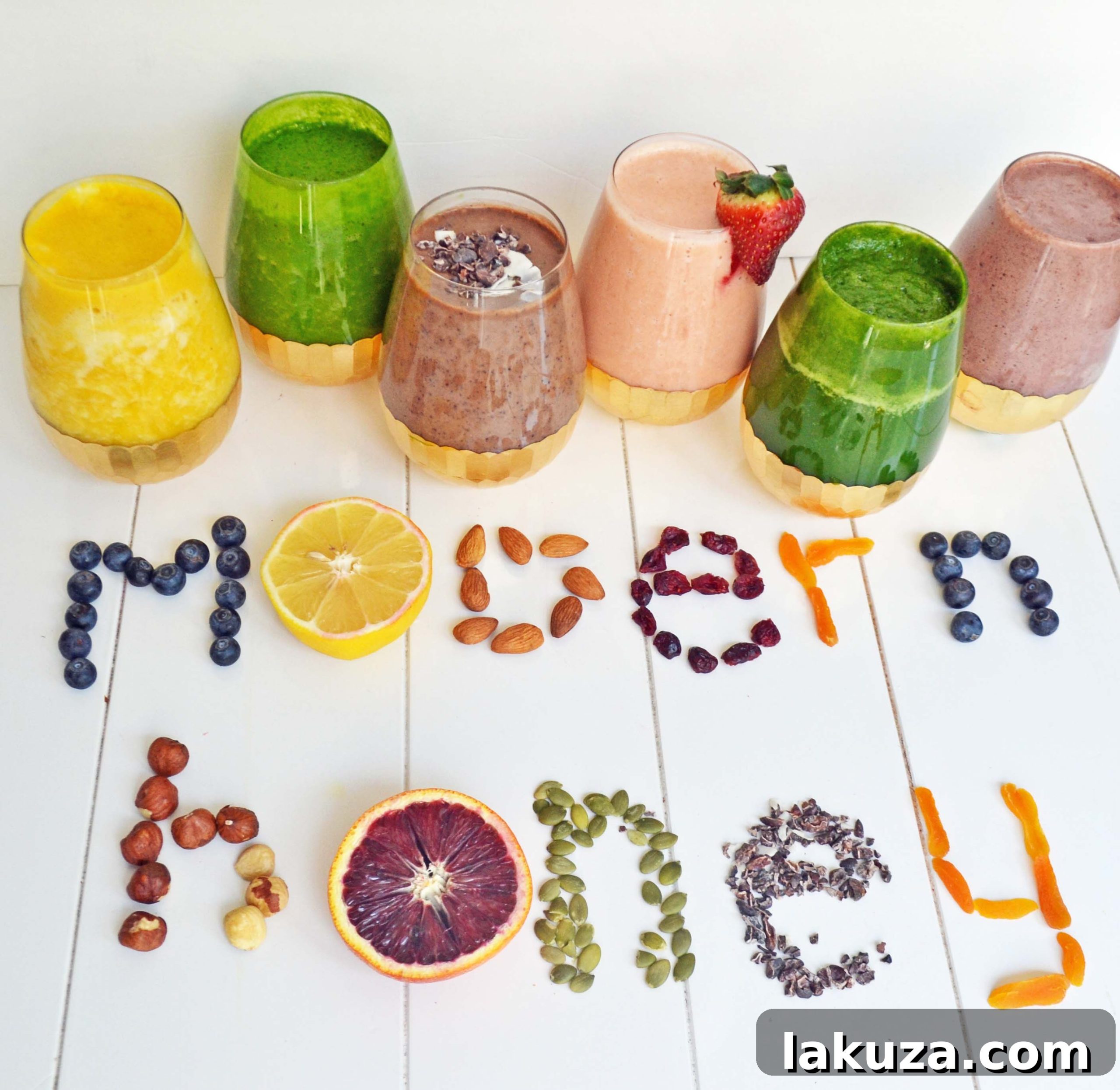 6 Healthy Superfood Smoothies by Modern Honey - www.modernhoney.com