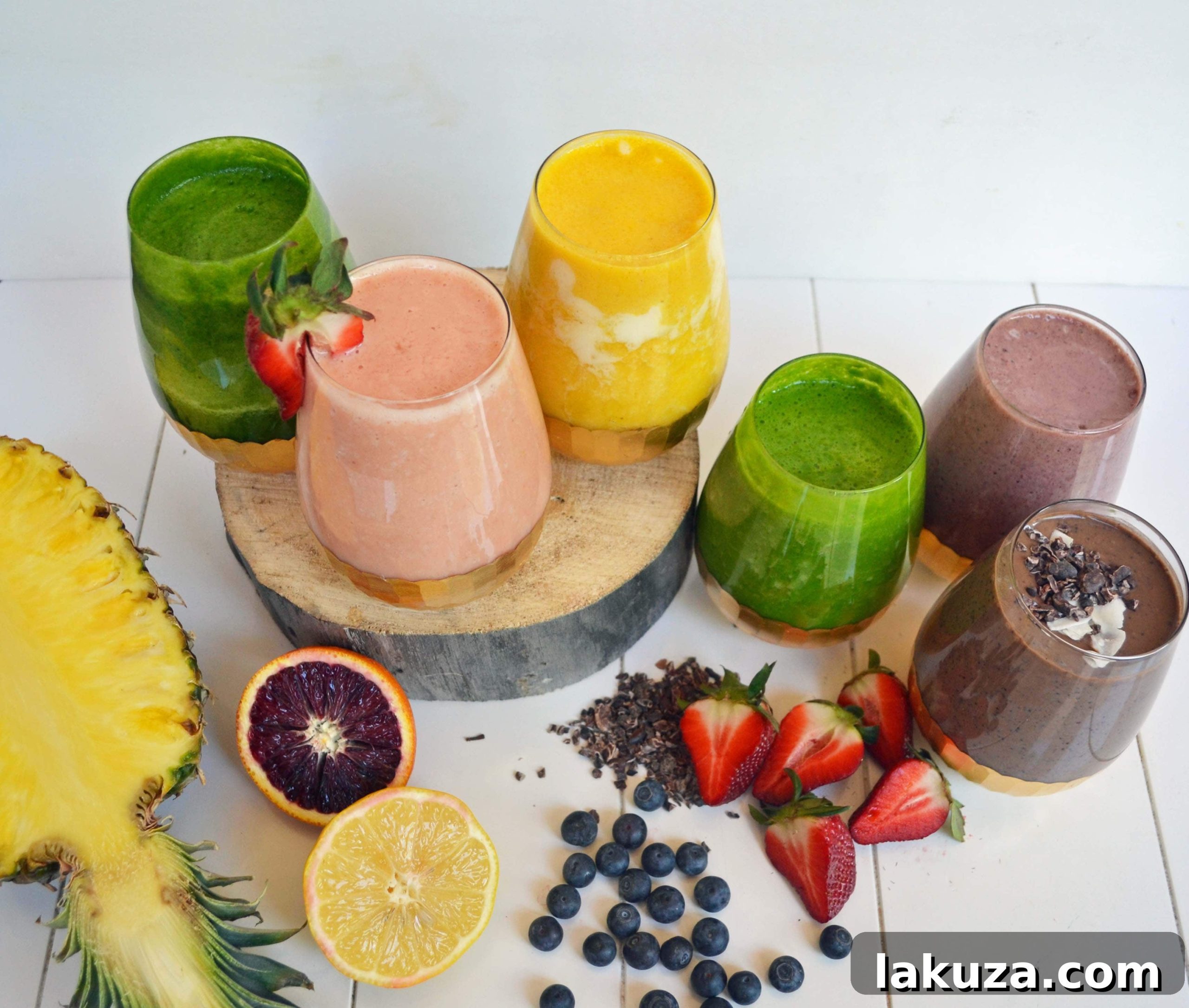 6 Healthy Superfood Smoothies by Modern Honey - www.modernhoney.com