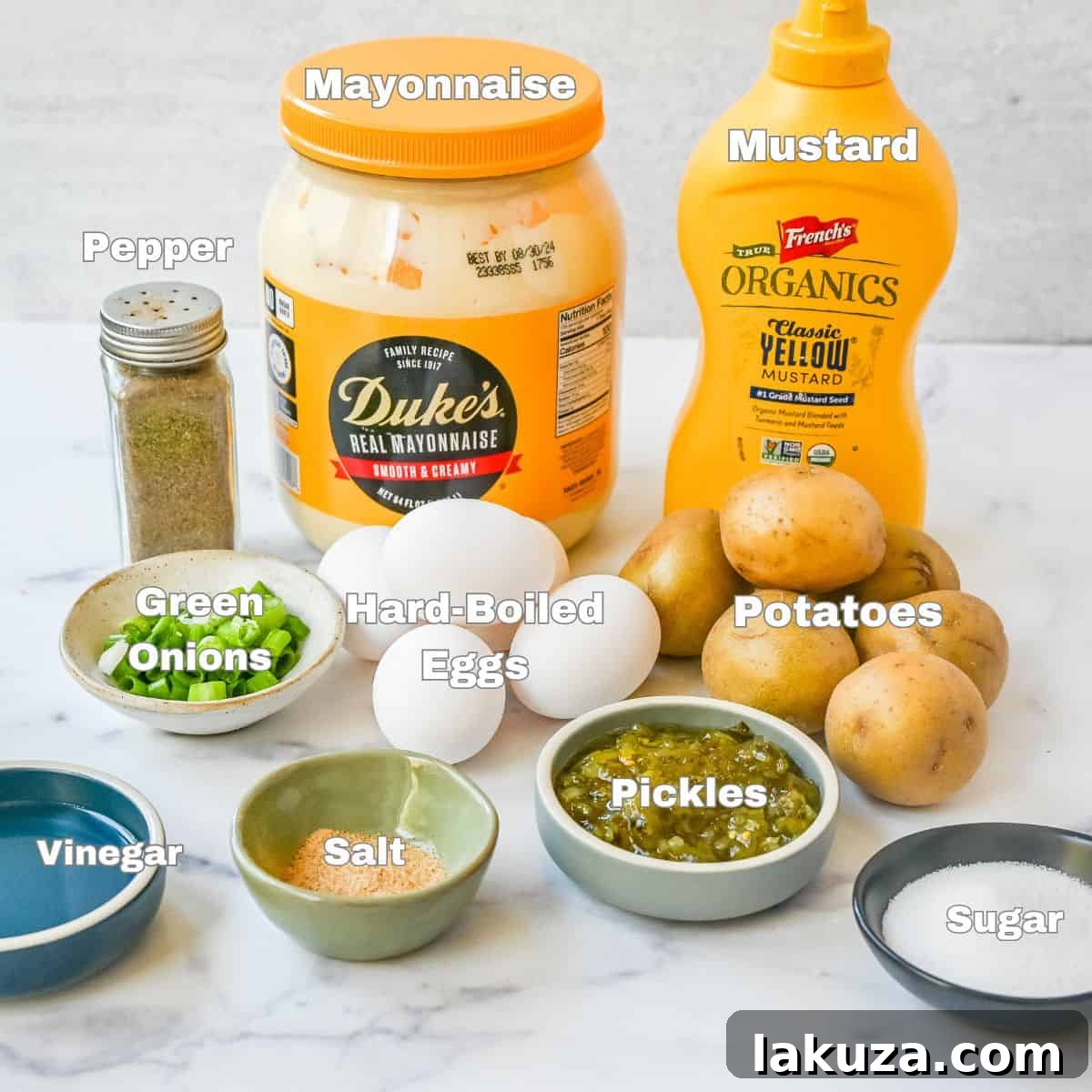 The Ultimate Potato Salad 3 Potato Salad Ingredients what ingredients to put in potato salad