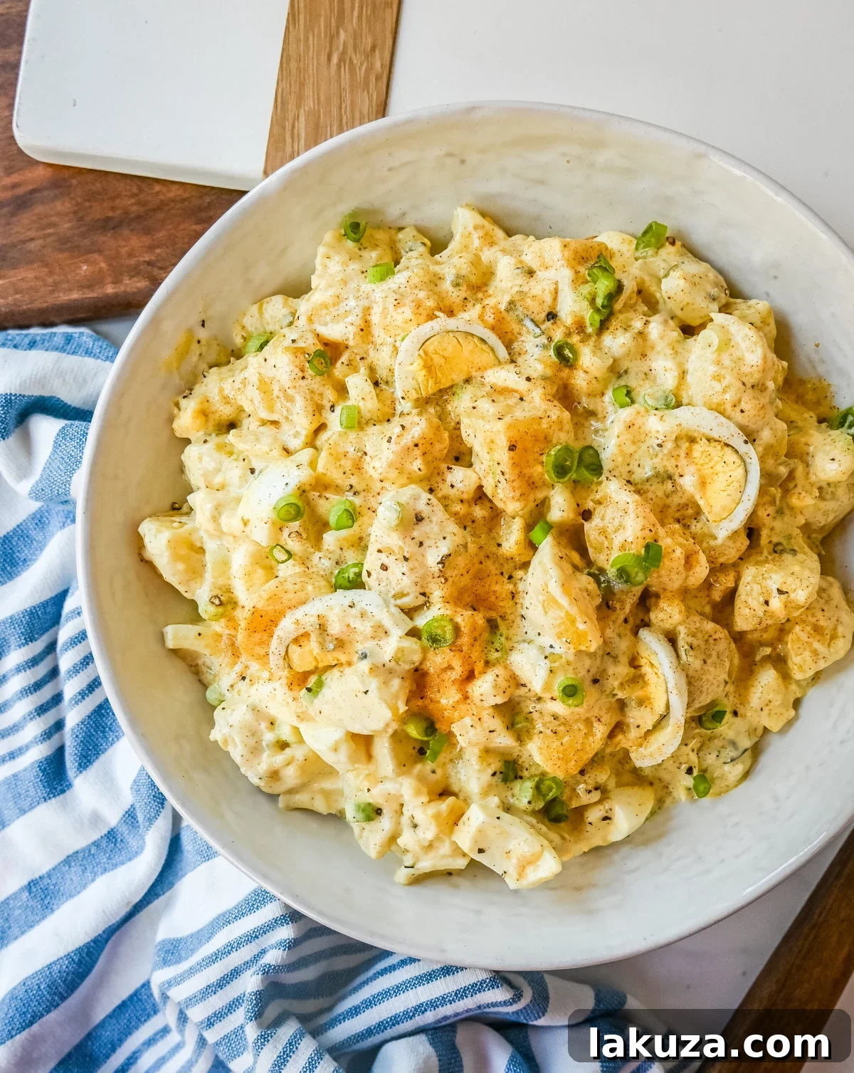 The Ultimate Potato Salad 5 Best Potato Salad Recipe. This Mama's Potato Salad is a classic potato salad recipe made with potatoes, hard boiled eggs, sweet pickles, mayonnaise, mustard, spices, and a touch of green onion. This is the best potato recipe you will ever eat!