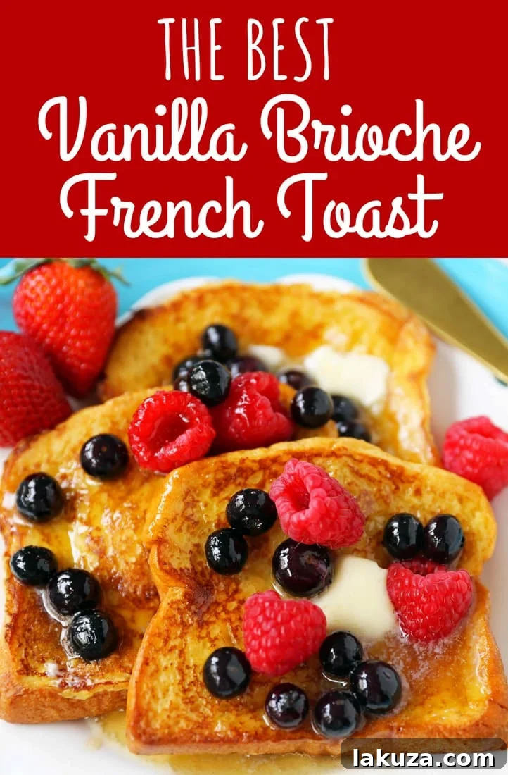 Vanilla Bean French Toast 8 Delicious Vanilla French Toast with fresh strawberries and raspberries