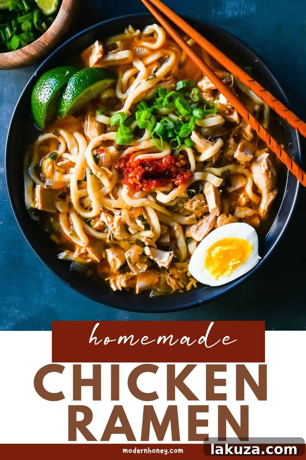Soulful Homemade Chicken Ramen 7 Homemade Chicken Ramen. This warm, comforting bowl of homemade chicken ramen is made with tender chicken, noodles, vegetables, in a perfectly spiced flavorful broth.