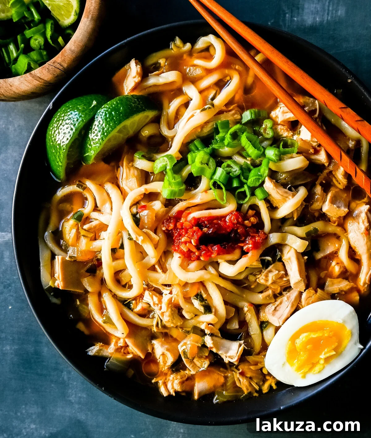 Soulful Homemade Chicken Ramen 4 Homemade Chicken Ramen. This warm, comforting bowl of homemade chicken ramen is made with tender chicken, noodles, vegetables, in a perfectly spiced flavorful broth.