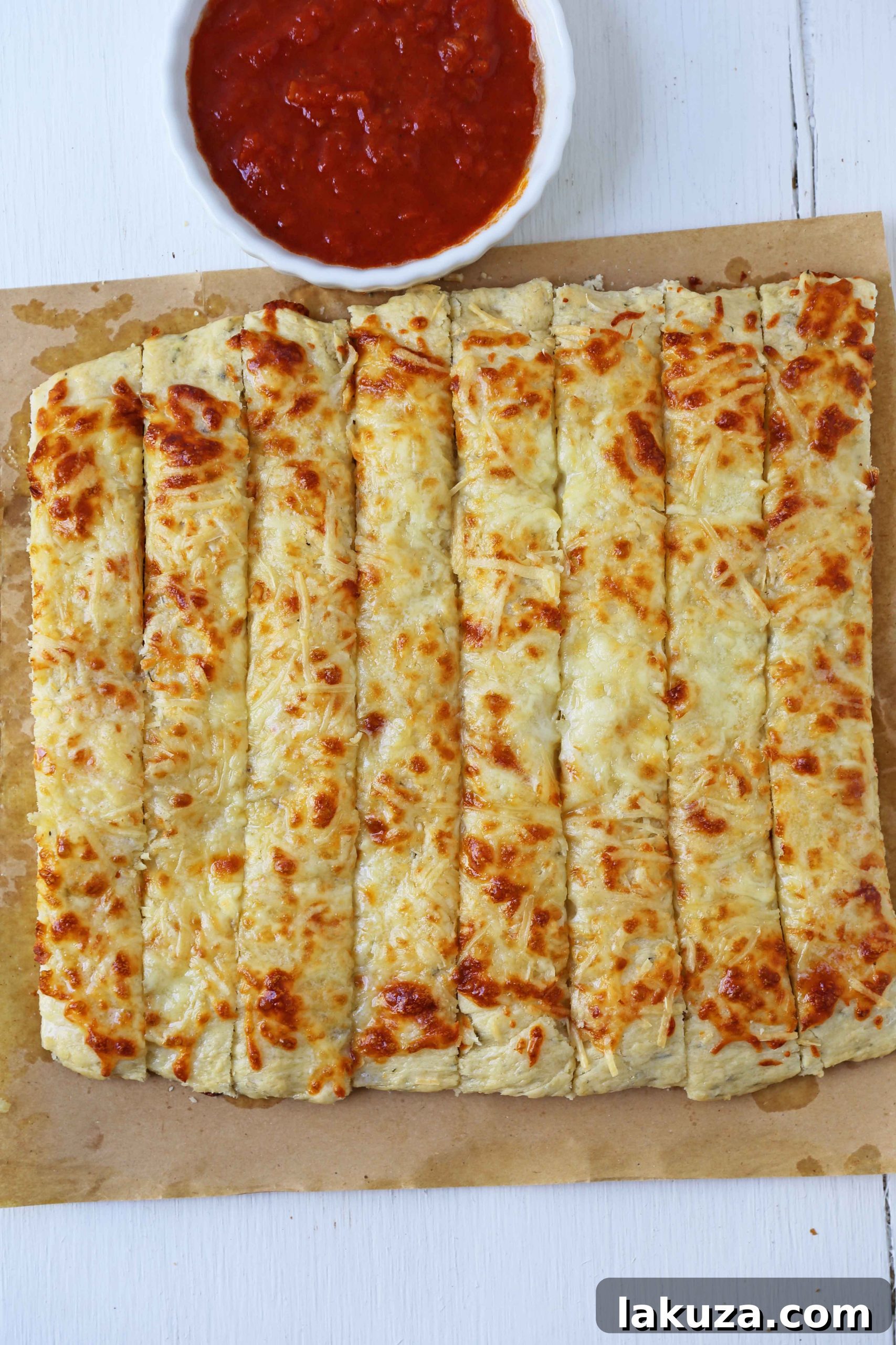 Delicious and Easy Cheese Focaccia Bread Recipe. Learn how to make the best homemade garlic cheese focaccia bread from scratch. Perfect for breadsticks or squares. www.modernhoney.com #focaccia