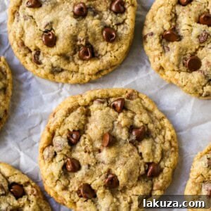 Milk & Cookies Bakery Inspired Chocolate Chip Oatmeal Cookies
