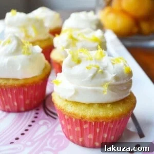 Lemon Cupcakes by Modern Honey - www.modernhoney.com