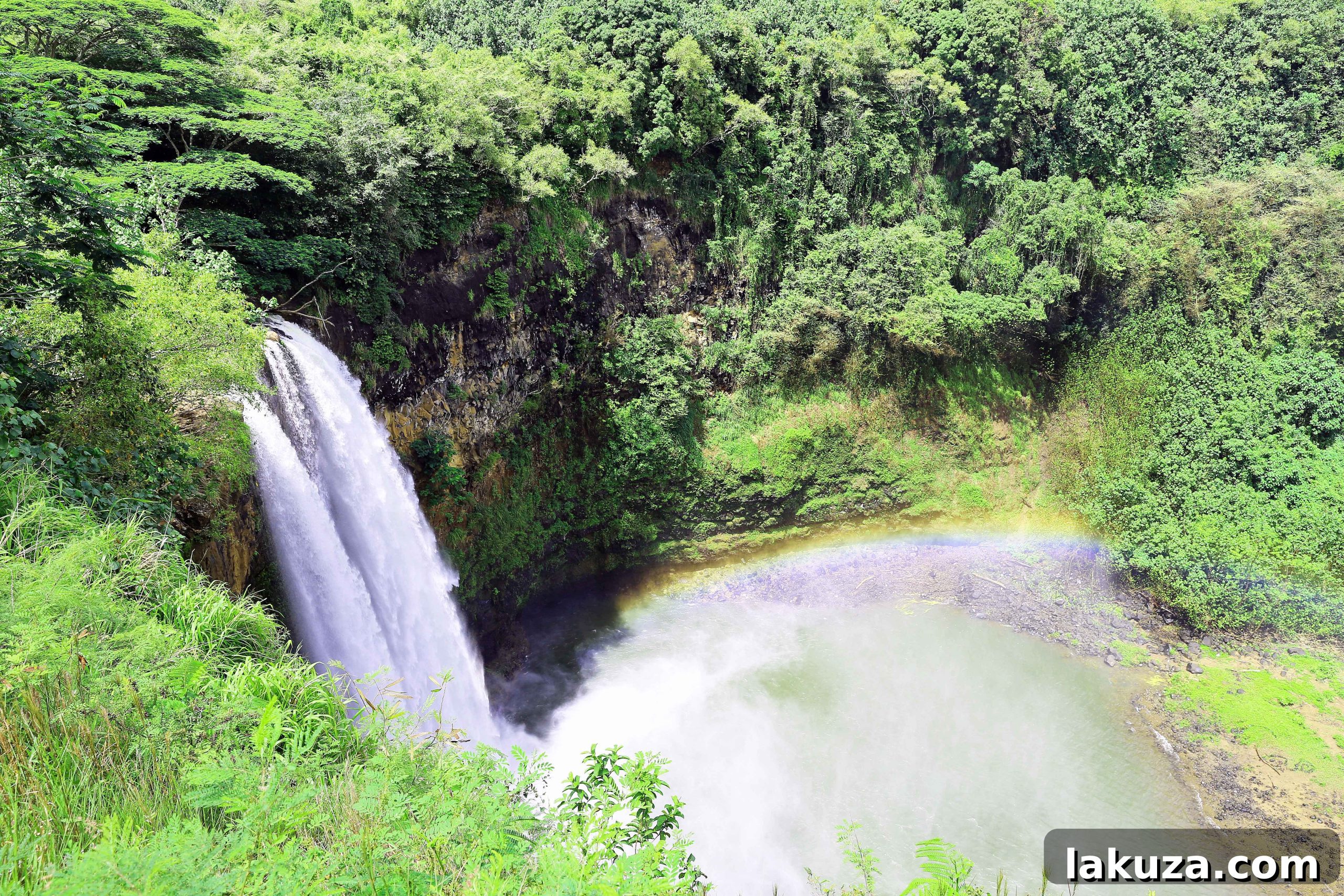 Kauai's Top Adventures and Culinary Delights 23 Kauai Hawaii Travel Guide. Wailua Falls Kauai Hawaii