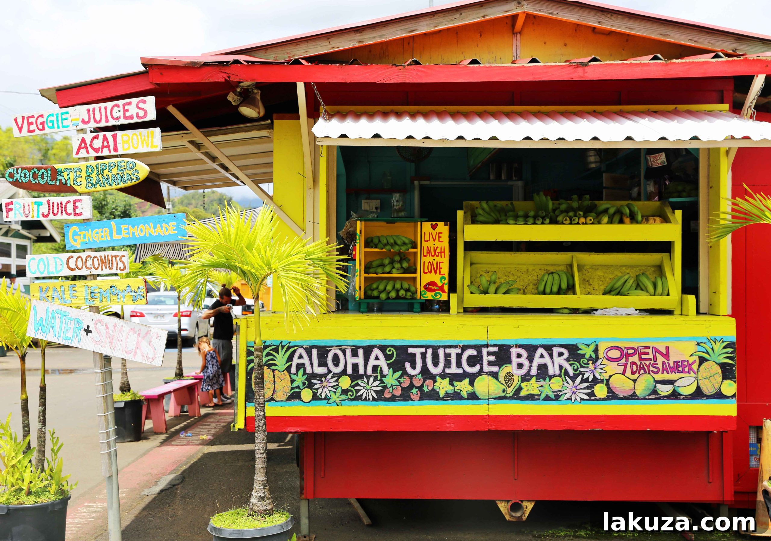 Kauai's Top Adventures and Culinary Delights 39 Aloha Juice Bar Hanalei Kauai Hawaii
