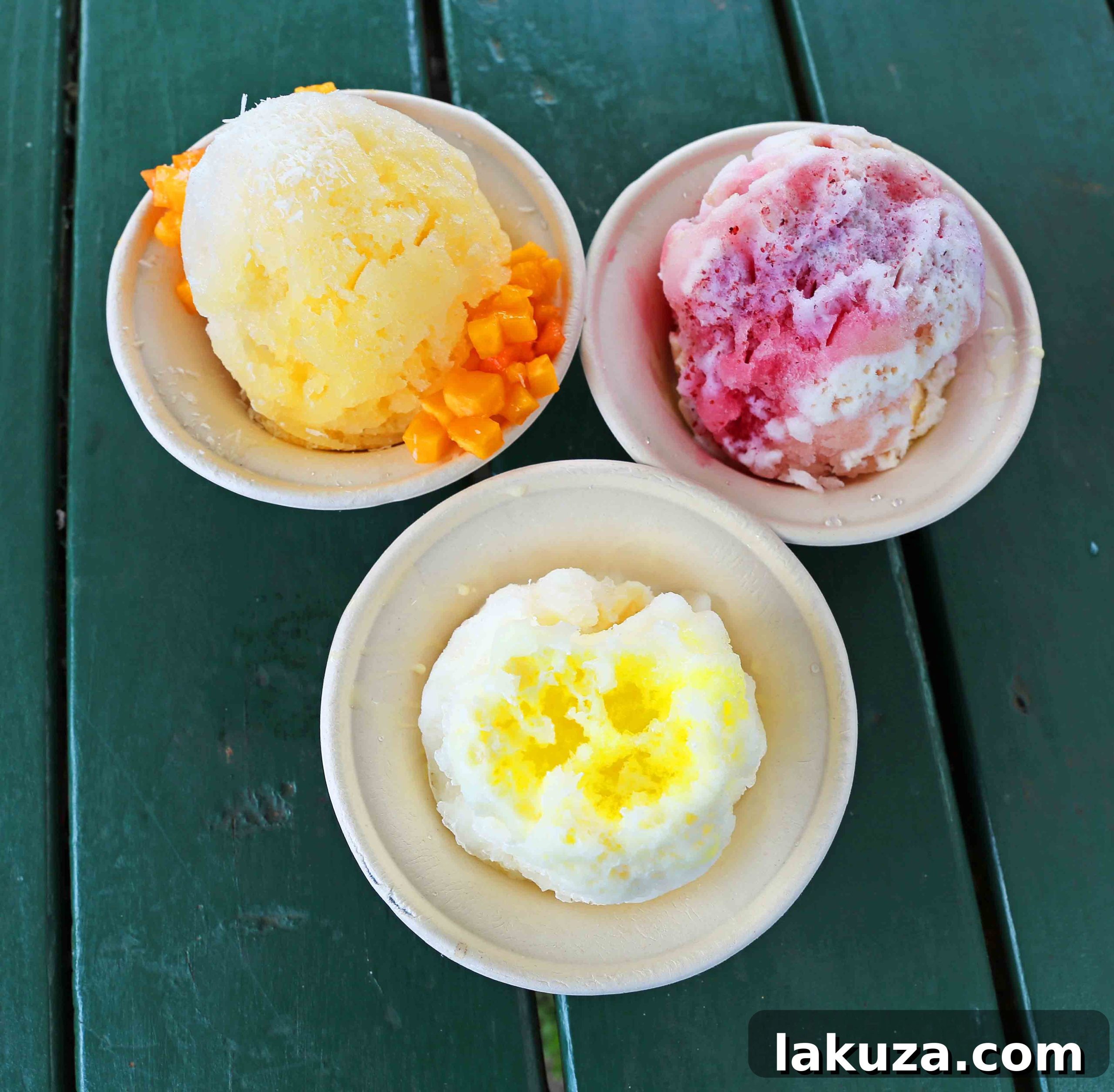 Kauai's Top Adventures and Culinary Delights 46 Kauai Hawaii Travel Guide. Wishing Well Shave Ice Hanalei Hawaii