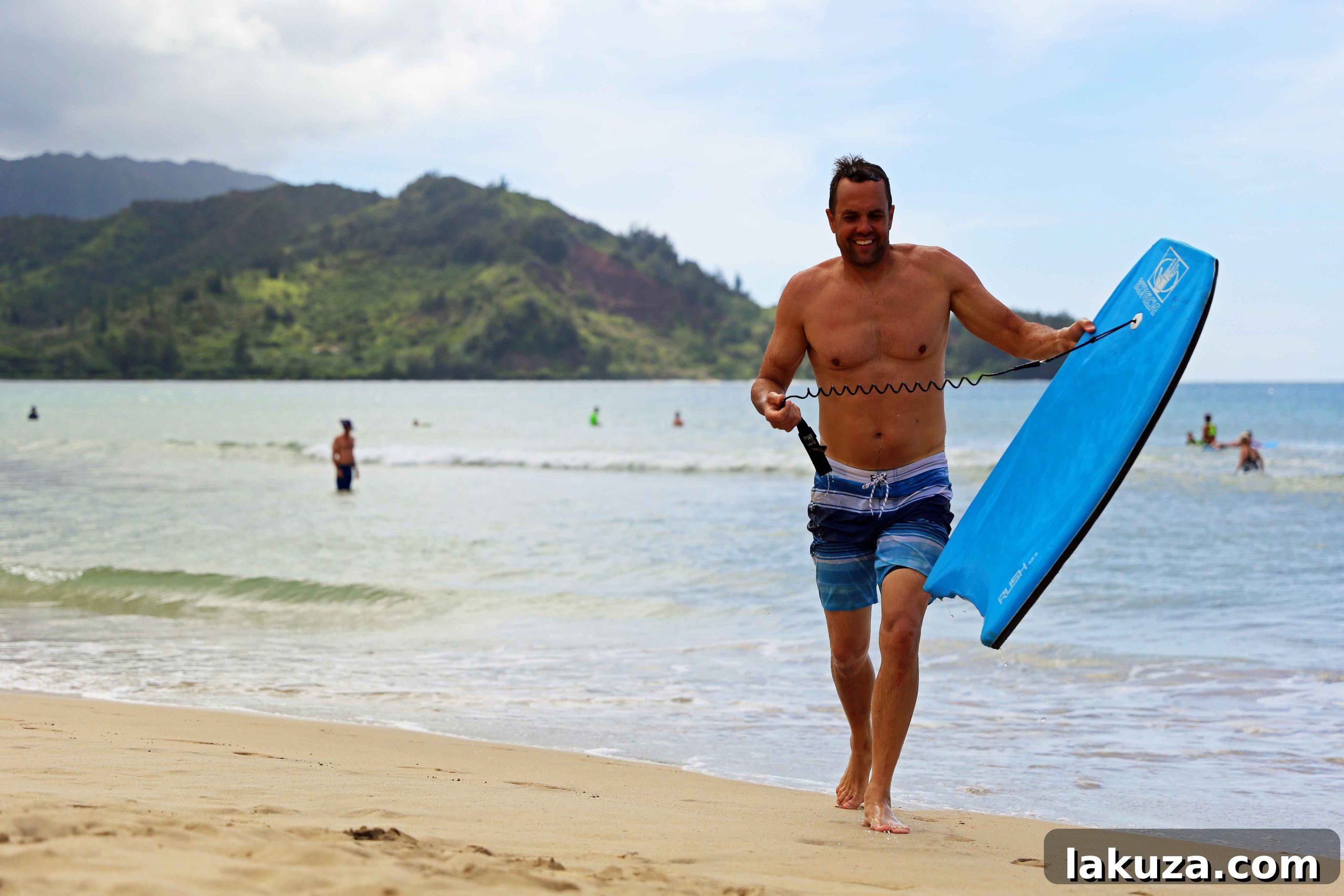Kauai's Top Adventures and Culinary Delights 8 Kauai Hawaii Travel Guide. Boogie Boarding at Hanalei Bay