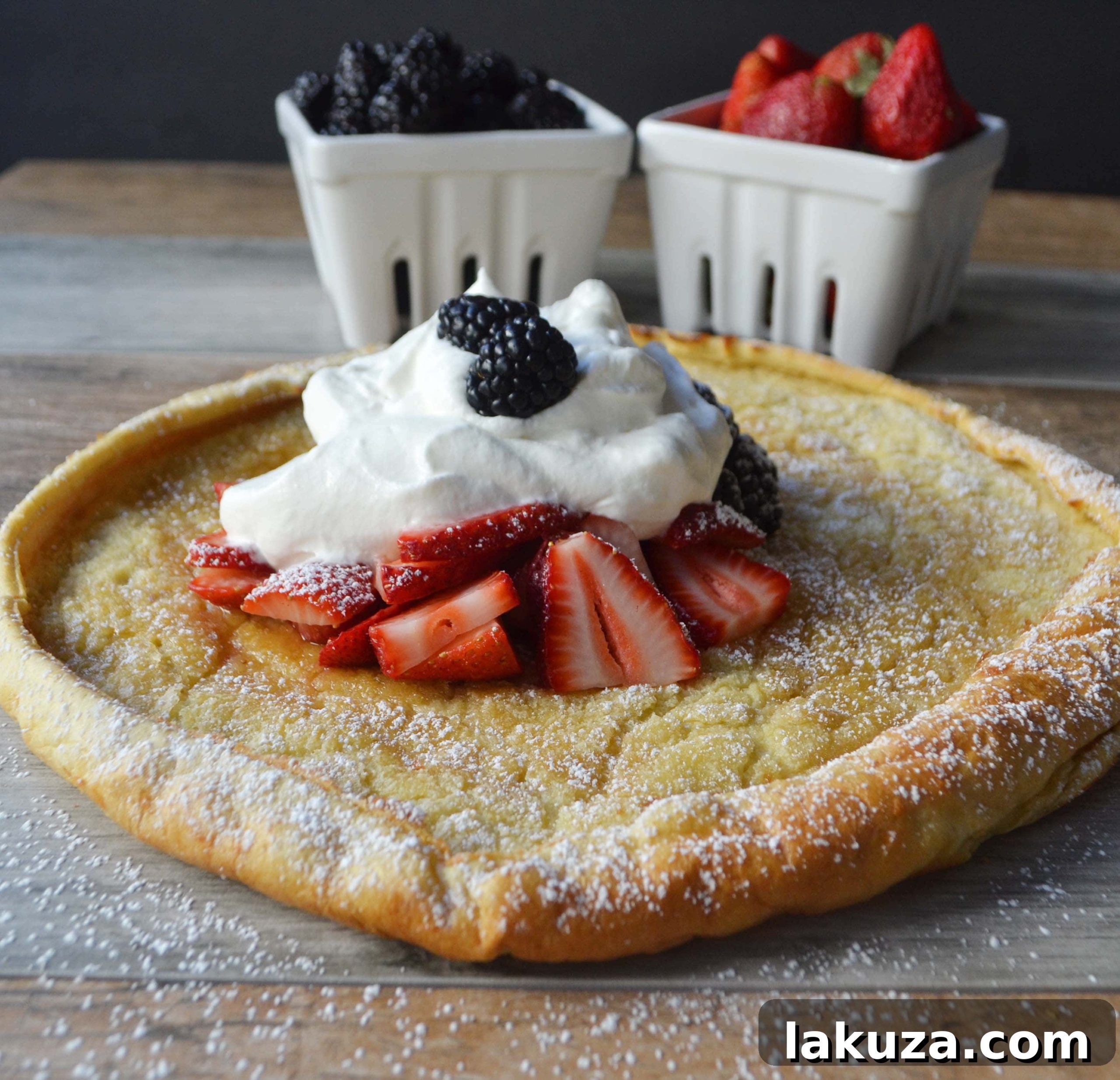 Puffy Oven Pancake 4 Dutch Baby Puff Pancake by Modern Honey - www.modernhoney.com