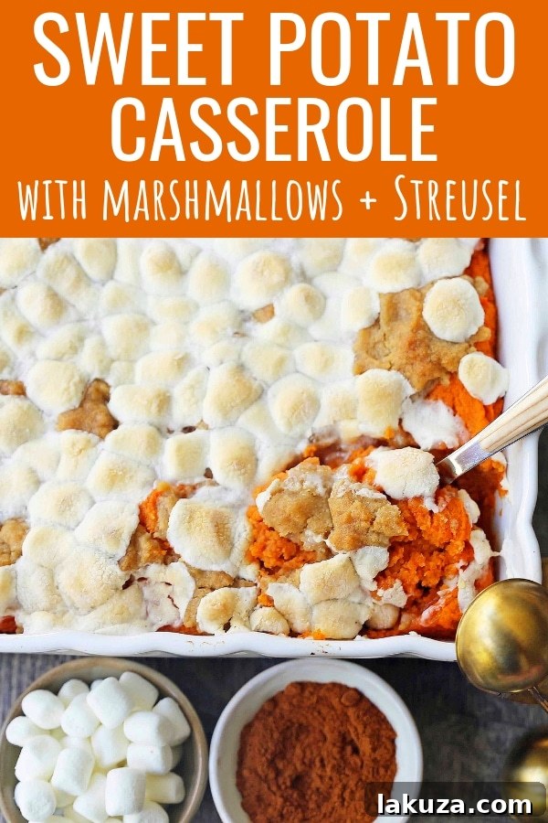 Sweet Potato Bliss with Marshmallow Streusel Topping 6 Thanksgiving Sweet Potato Casserole Recipe