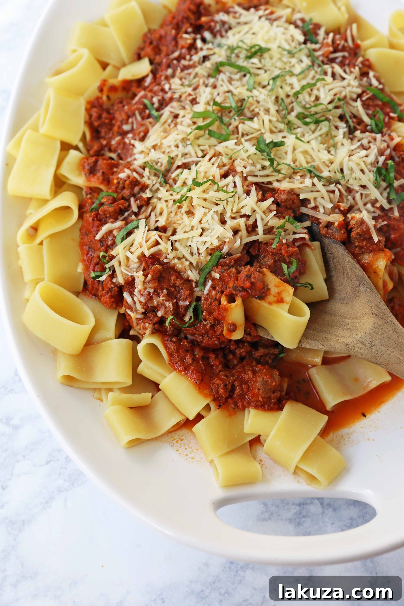 Delicious Beef Bolognese Sauce Ready to Serve with Pasta