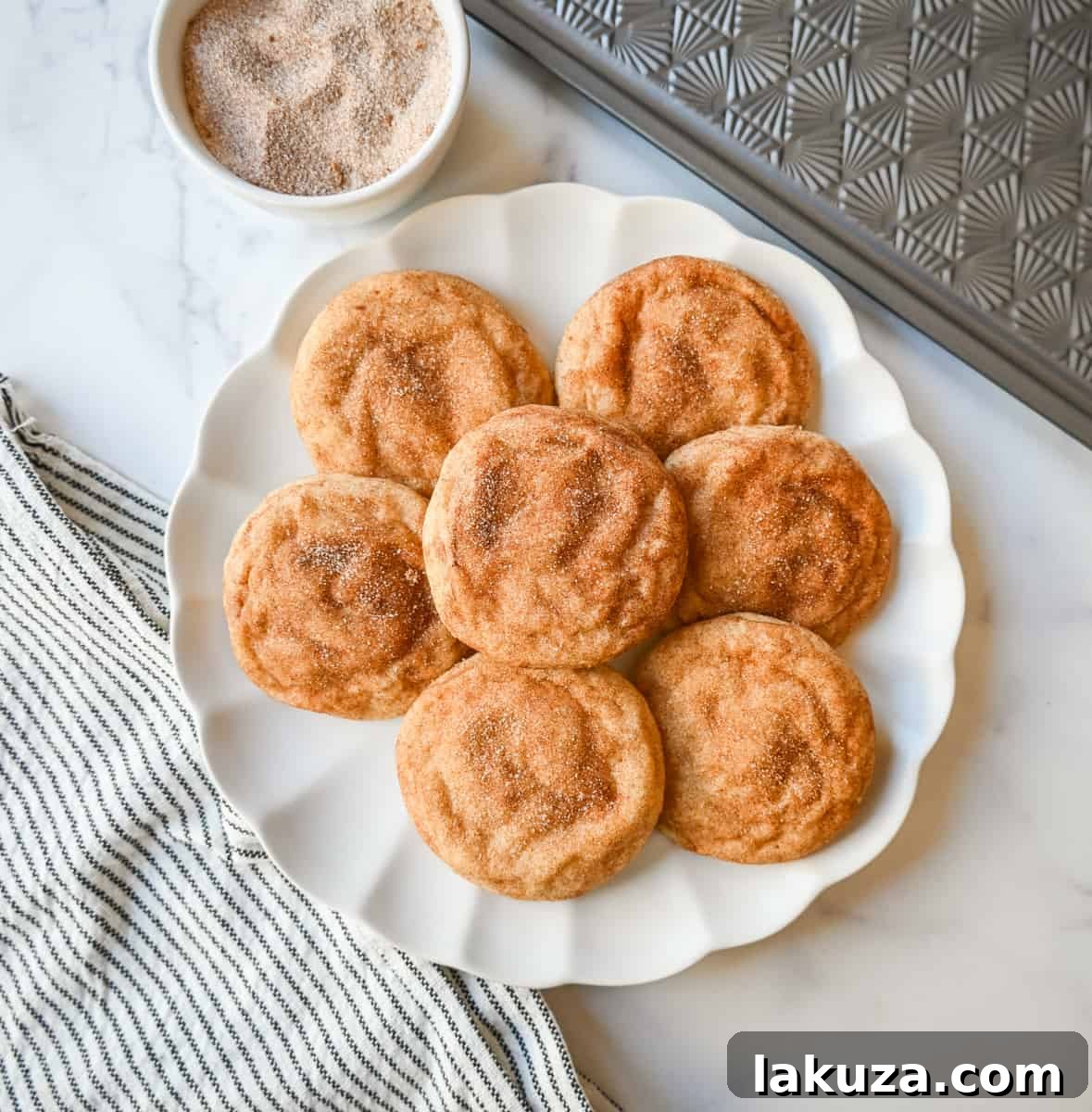 The Best Snickerdoodle Cookie Recipe. The popular cinnamon-sugar soft and chewy sugar cookie recipe. Tips and tricks for making the best snickerdoodle cookie recipe that always receives rave reviews. A recipe that has been in the family for over 30 years!