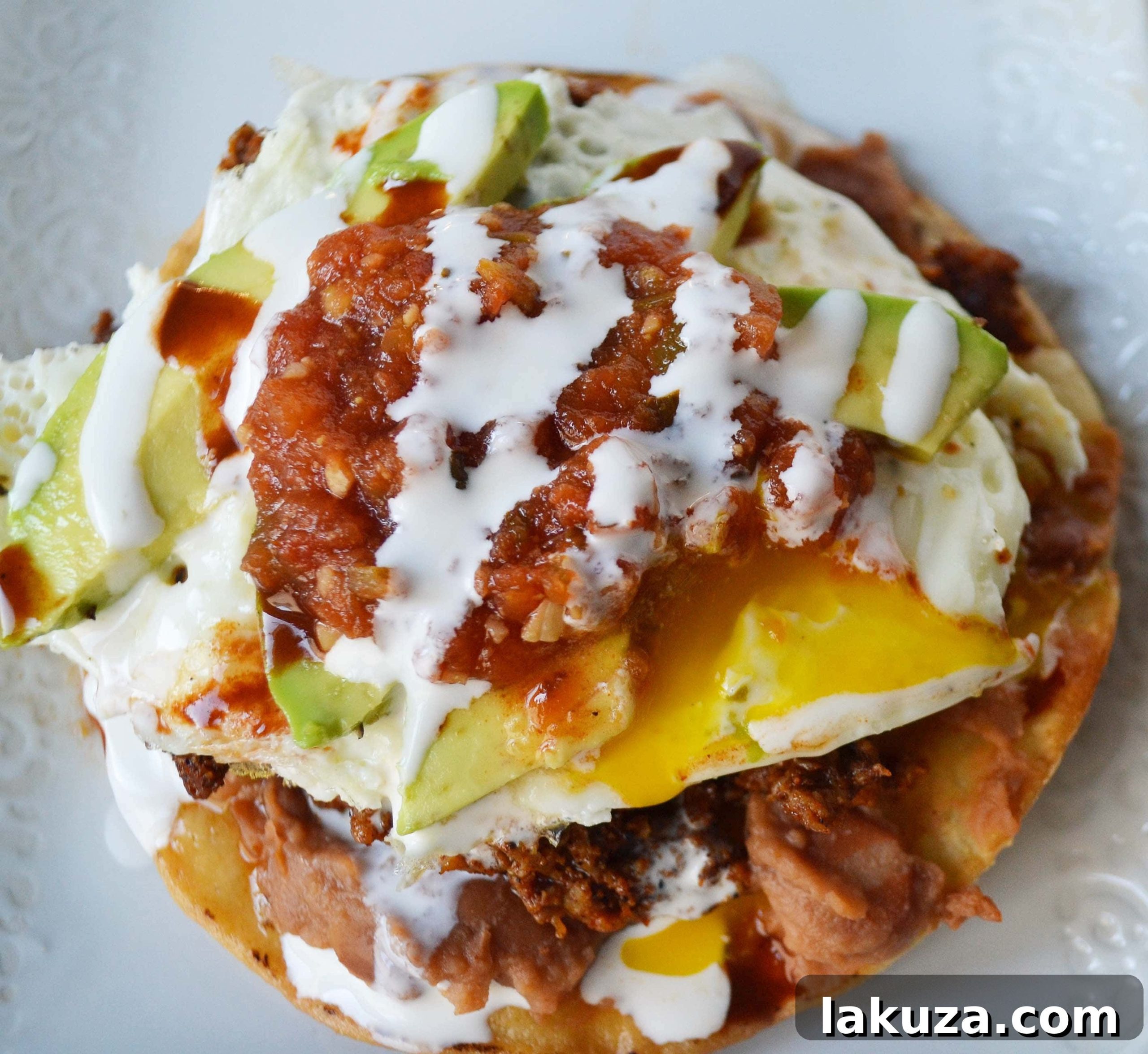 Spicy Chorizo Huevos Rancheros Tostadas 4 Ingredients for Chorizo Huevos Rancheros Tostadas - Fresh and Delicious