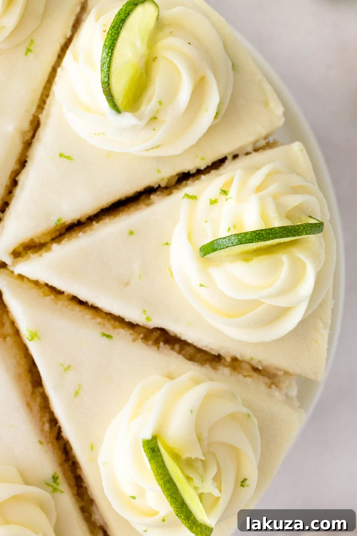 Zesty Key Lime Indulgence 11 How to decorate and frost a homemade key lime cake with cream cheese frosting