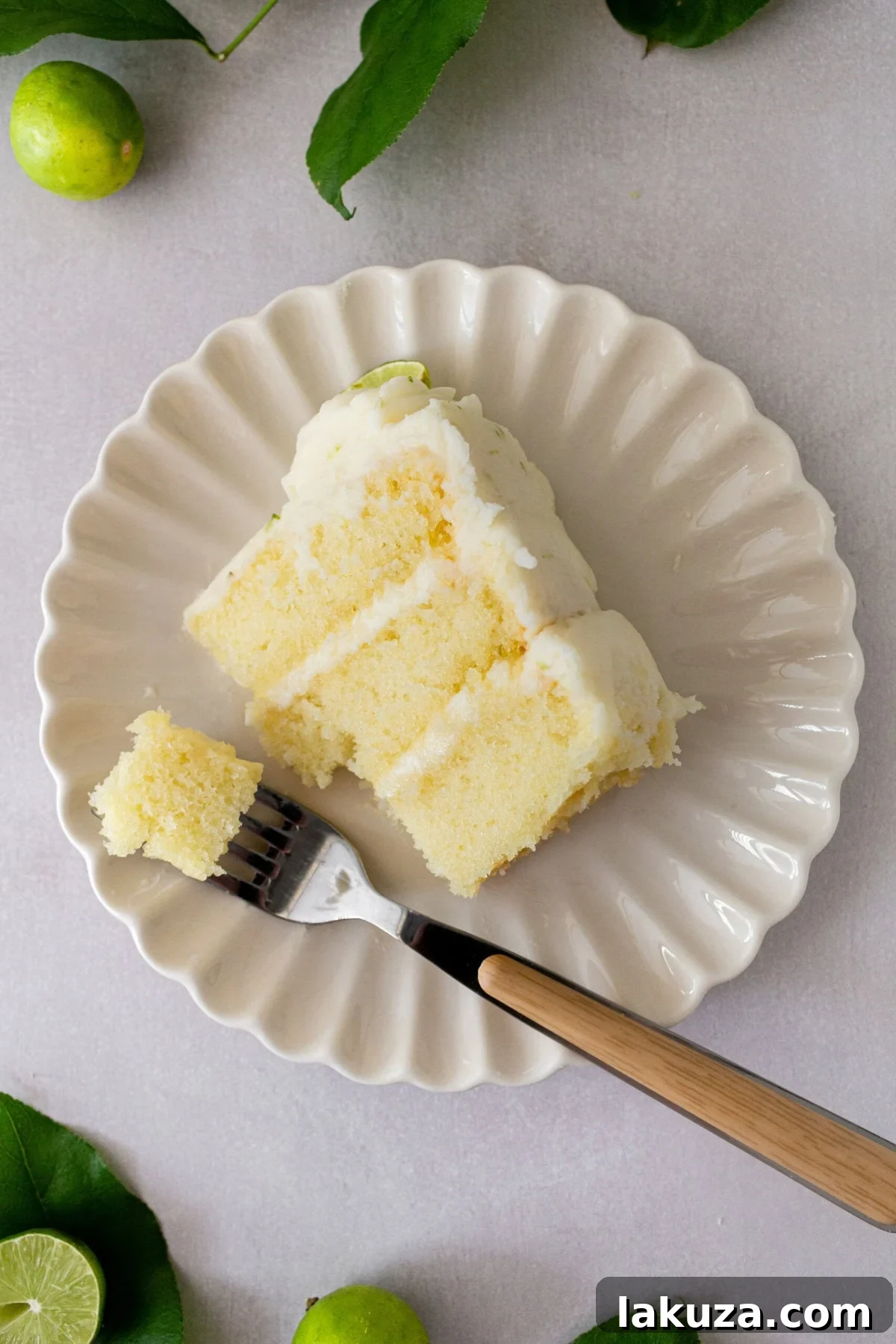 Zesty Key Lime Indulgence 14 Moist key lime cake with sweet cream cheese frosting. A light and fluffy citrus lime cake with the perfect lime buttercream frosting! This is the best lime cake recipe!