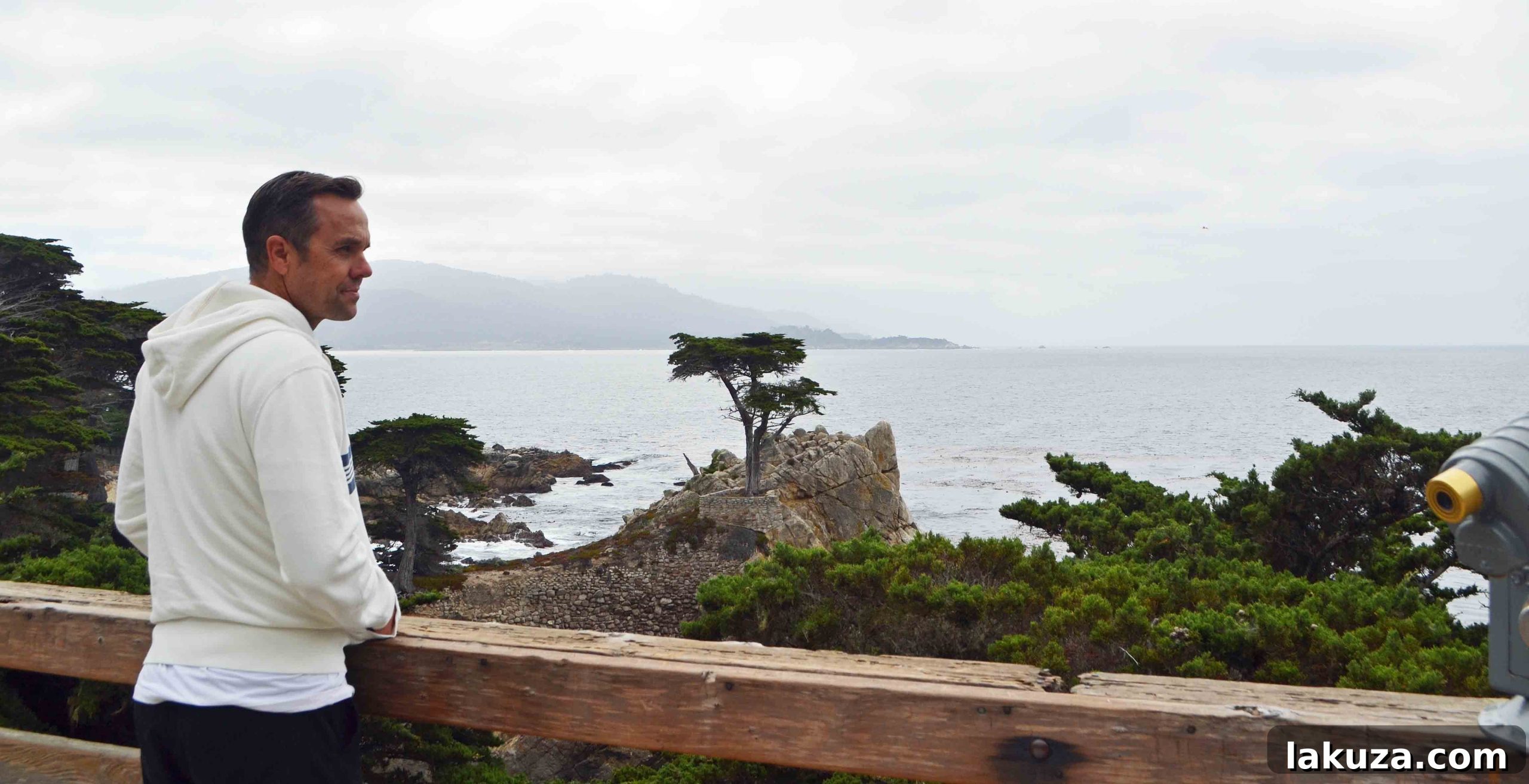 Ultimate California Pacific Coast Highway 1 Road Trip 19 Lone Cypress Tree - 17 Mile Drive near Pebble Beach Golf Course